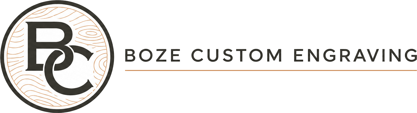 Boze custom engraving